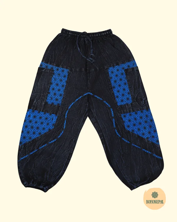 Hippie Patchwork Harem Pants