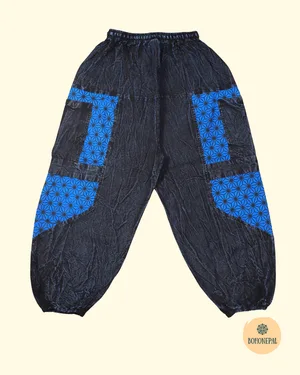 Hippie Patchwork Harem Pants